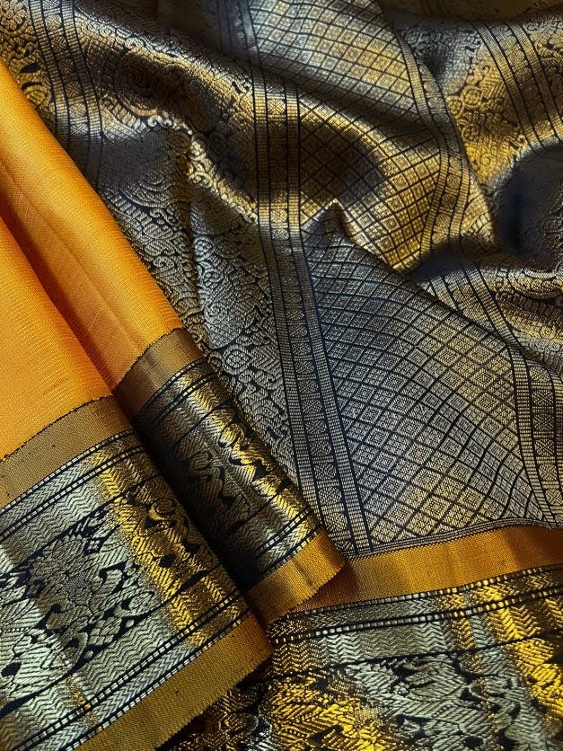 Yukta korvai vaira oosi kanchipuram silk saree