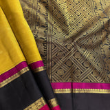 Mohana tricolour kanchipuram silk saree