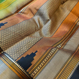 Kimaya small thread border silk saree