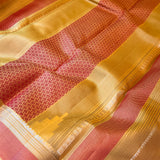 Kimaya small thread border silk saree