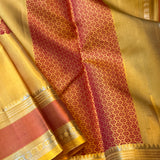 Kimaya small thread border silk saree