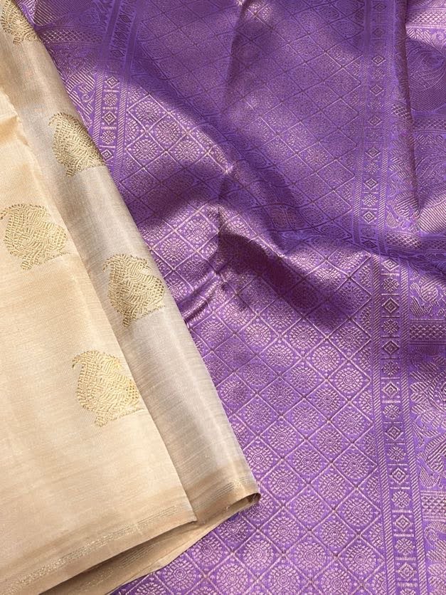 Vera peacock kanchipuram silk saree