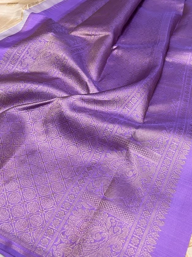 Vera peacock kanchipuram silk saree