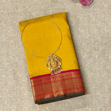 Mohana Amber Glow Kanchipuram Silk Saree