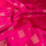 Mila buttercup korvai kanchipuram silk saree