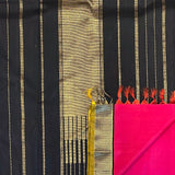 Mohana Fiery Pink Kanchipuram Silk Saree