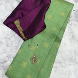 Vera kolam kanchipuram silk saree