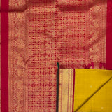 Mohana Amber Glow Kanchipuram Silk Saree