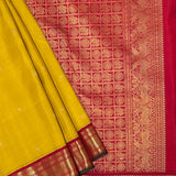 Mohana Amber Glow Kanchipuram Silk Saree