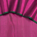 Nihira rising lines kanchipuram silk saree