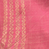 Mila colour block printed kanchipuram silk saree