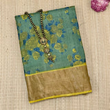 Maya Dreamy Floral Tussar Saree