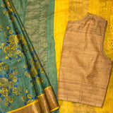 Maya Dreamy Floral Tussar Saree