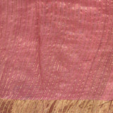 Maya Blushwood Printed Tussar Saree