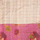 Maya Rosabel Zari Checks Tussar Saree