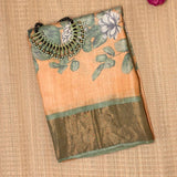 Maya Buttercup Tussar Saree