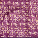 Maya Floral Zari Checks Tussar Saree