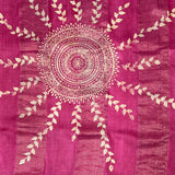 Maya Mandala Printed Tussar Saree