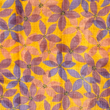 Maya Floral Zari Checks Tussar Saree