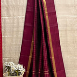 Zari checked kanchi silk dupatta