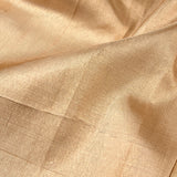 Zari striped kanchipuram silk fabric