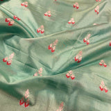 Benarasi brocade silk fabric