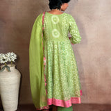 Green Kota Kalidar Set