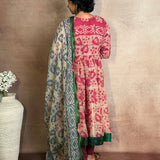 Purple Kota Kalidar Set