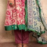Purple Kota Kalidar Set