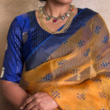 Royal Blue Jwala Blouse