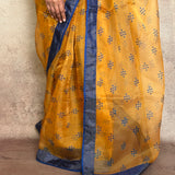 Mishrita Blocks Organza saree