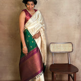 Vera Gandabherunda Kanchipuram Silk Saree