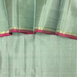 Charita Grids Kanchipuram Silk Saree