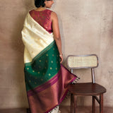 Vera Gandabherunda Kanchipuram Silk Saree