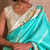 Chikankari Blouse - Sleeveless