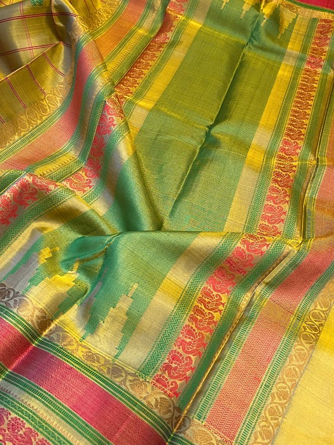 Kimaya checked silk saree