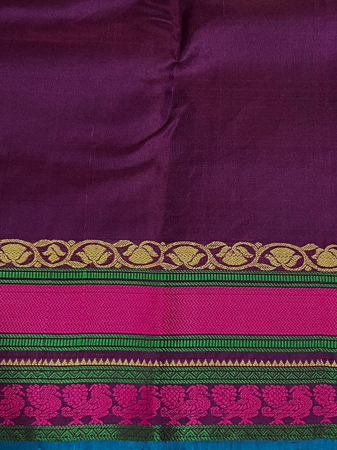 Kimaya checked silk saree