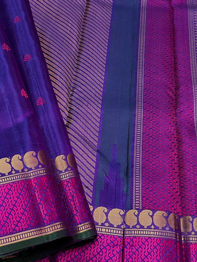 Kimaya paisley silk saree