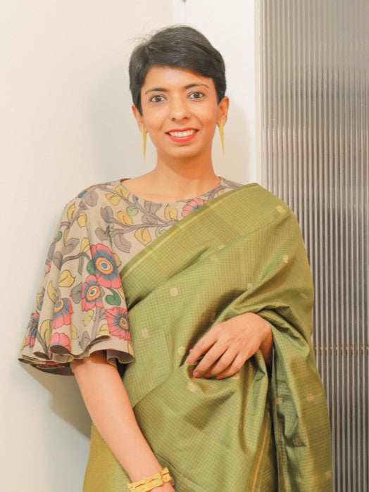 Lasya kalamkari blouse