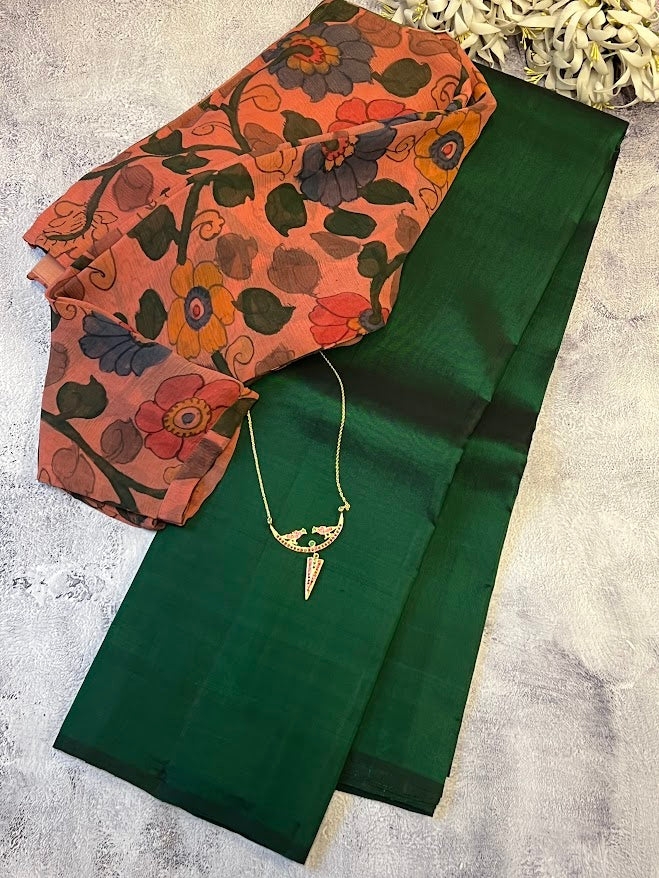 Lavanyam  kanchipuram silk saree