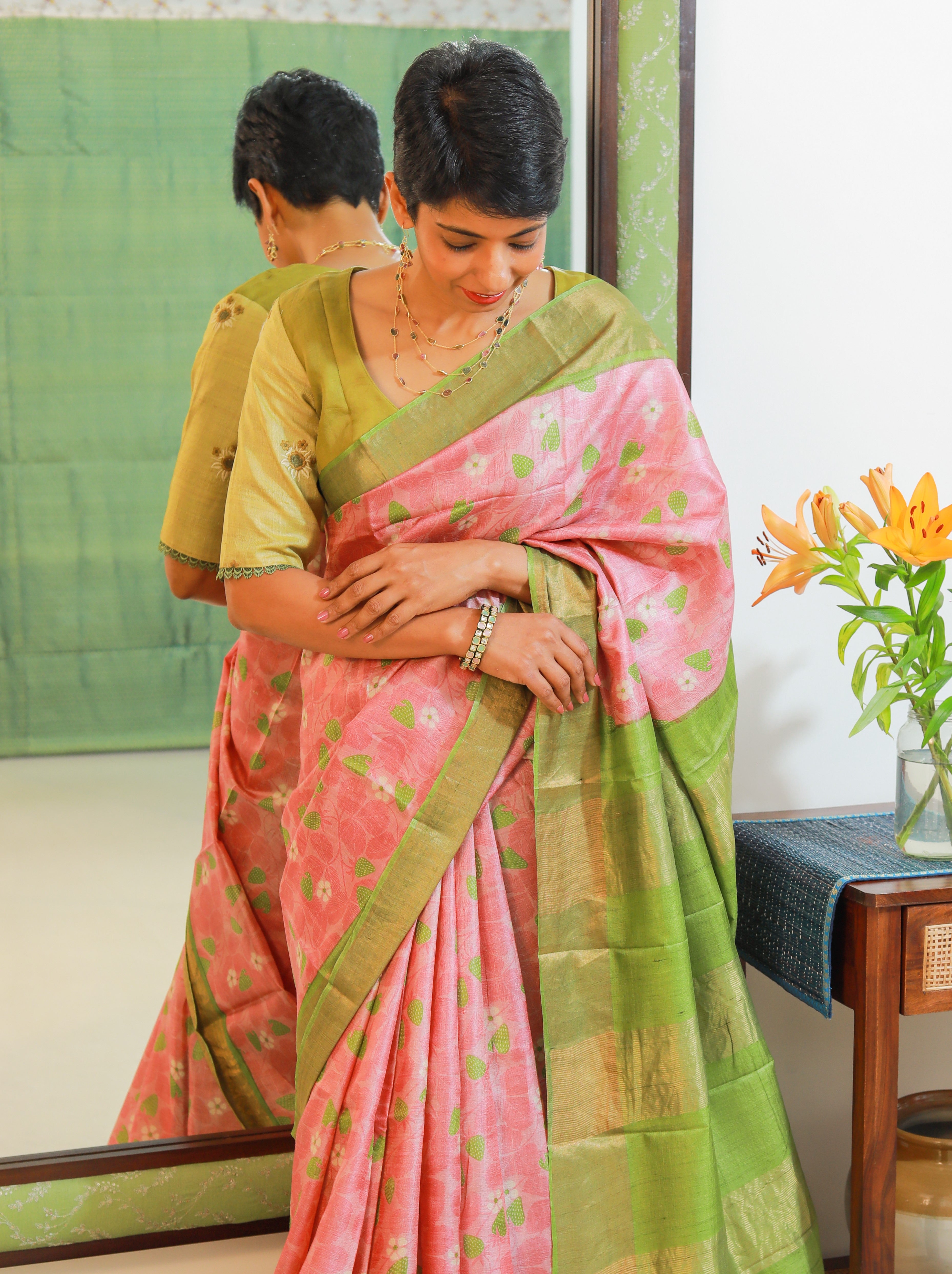 Maya berry saree