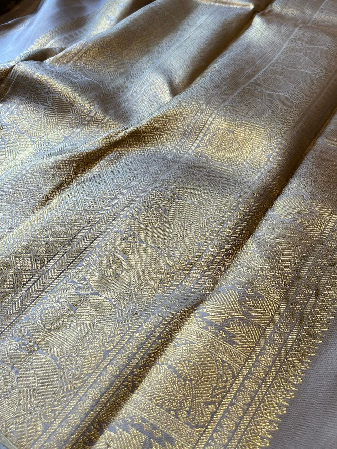 Meera mocha kamadhenu kanchipuram silk saree 2