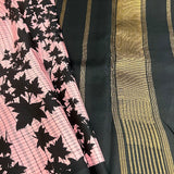 Mila maple leaf kanchi silk saree