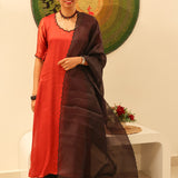 Silk kurta set