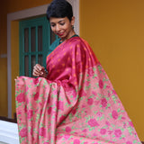 Veena retro dots saree