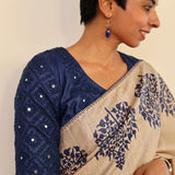 Hand embroidered kutch work blouse