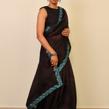 Malar organza saree