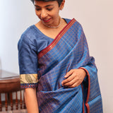 Kalamkari applique blouse