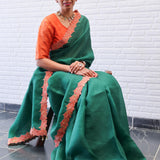 Malar organza saree