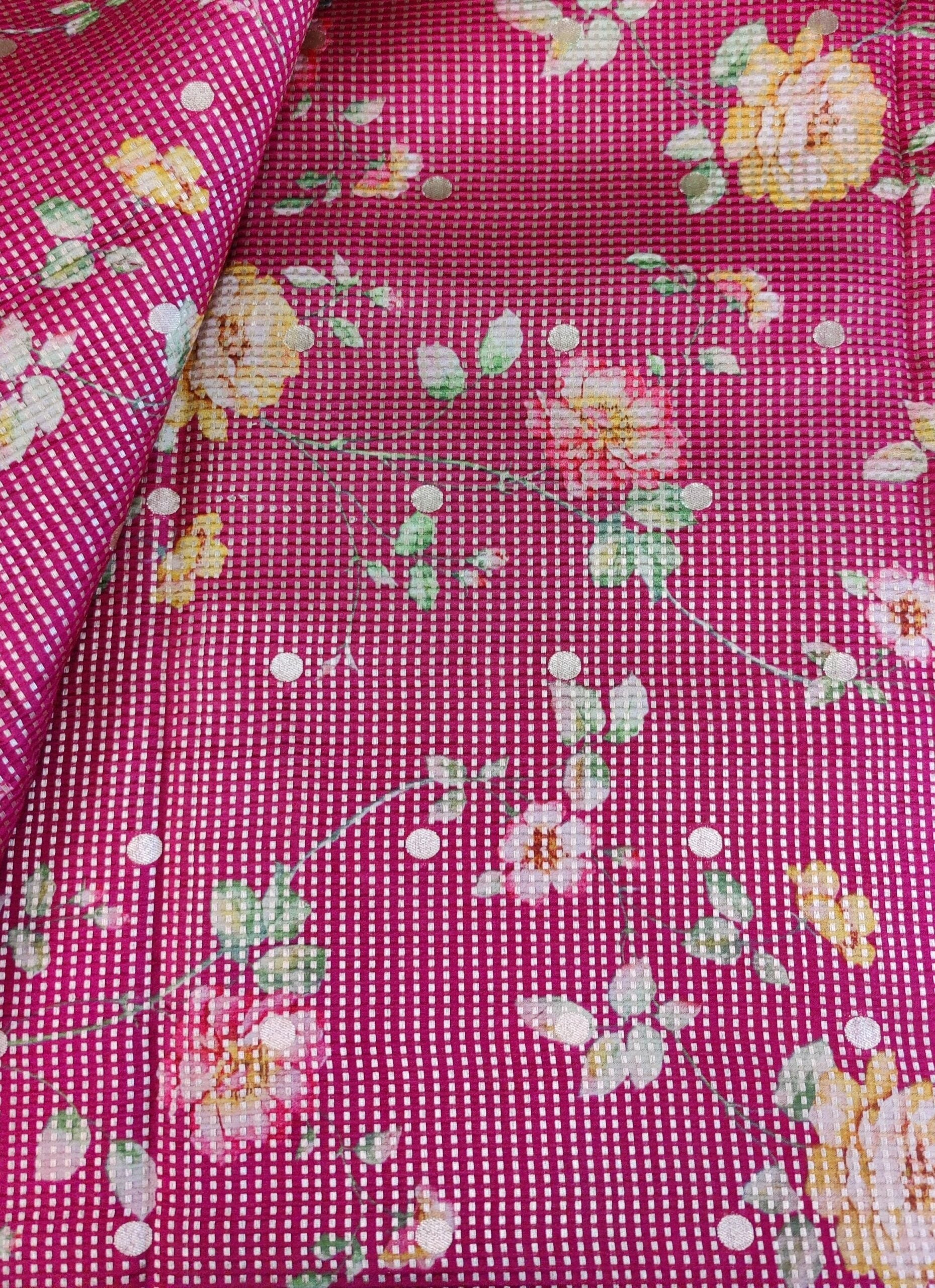 Pink-and-multicolor-handblock-print-tissue-benaras-fabric-with-zari-lines-and-buttis-2-1.jpg